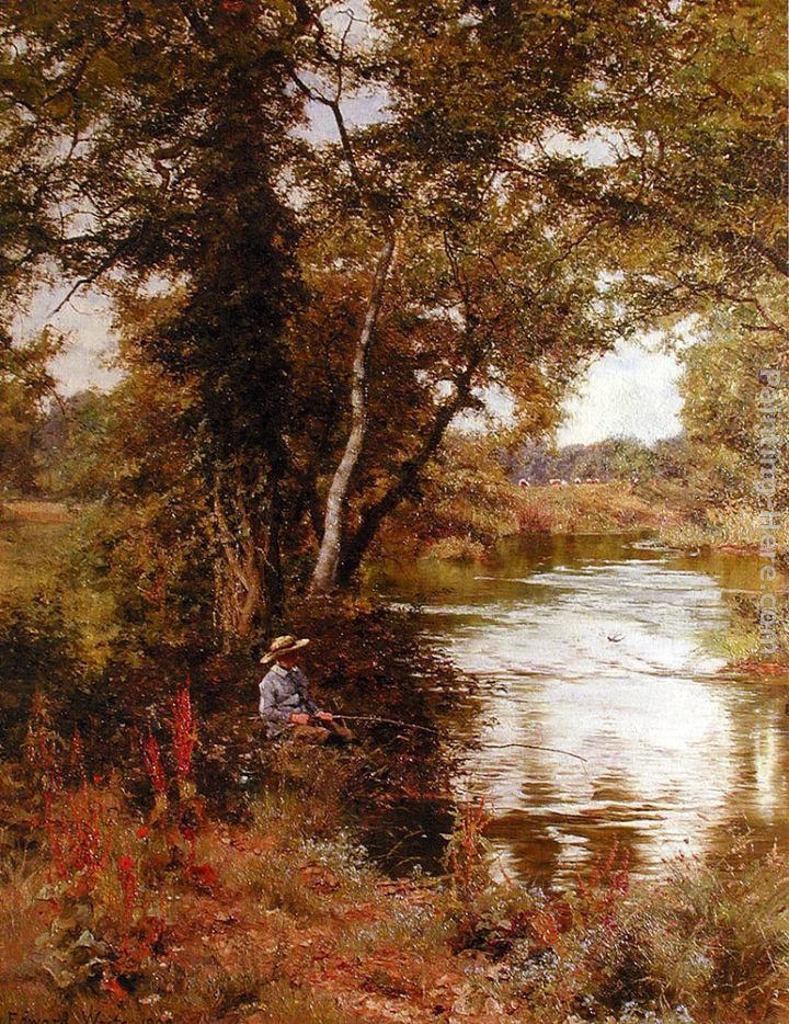 Edward Wilkins Waite Fishing
